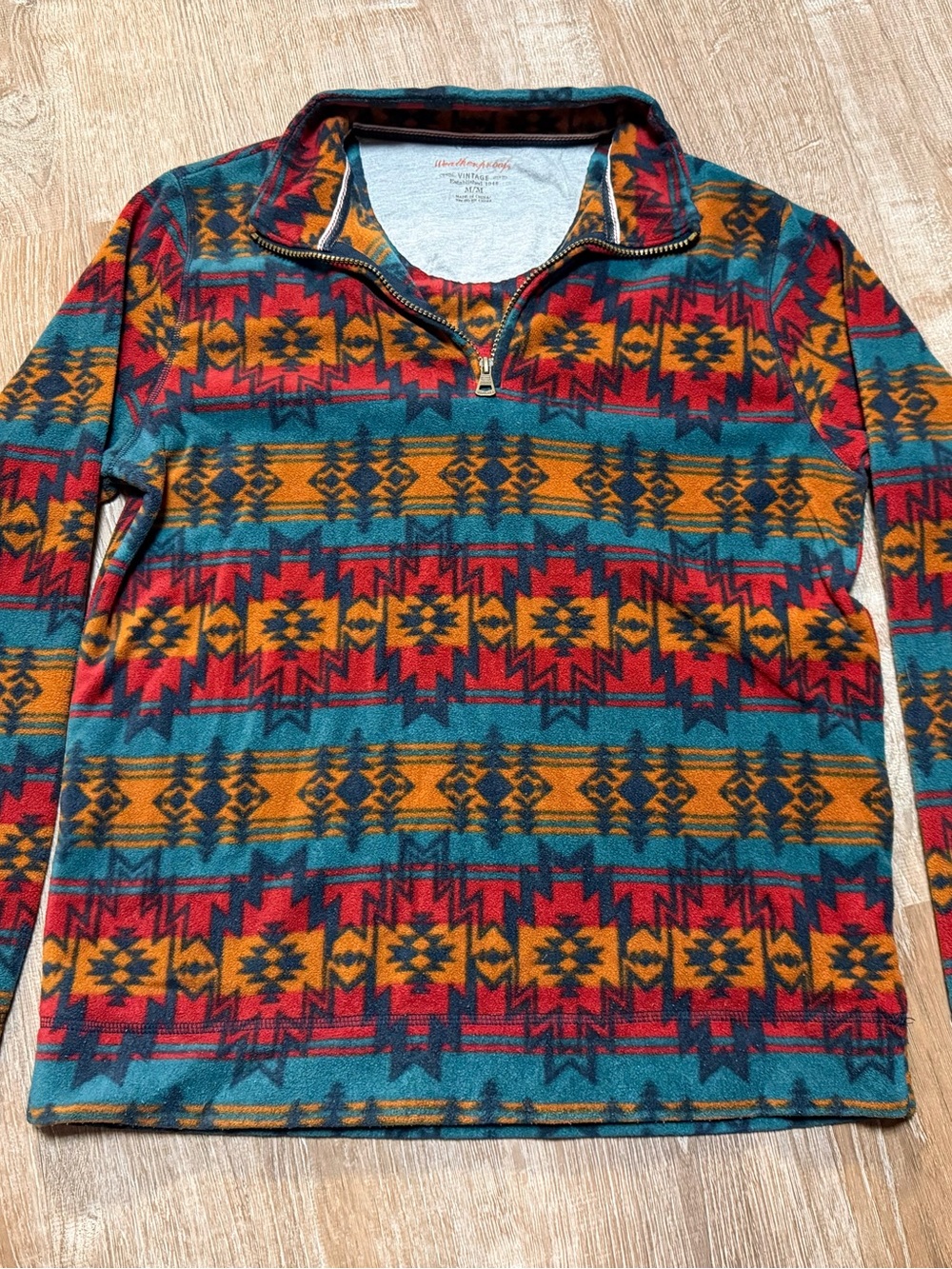 Weatherproof Vintage 1/4-Zip Fleece Pullover, size M/M (Medium).